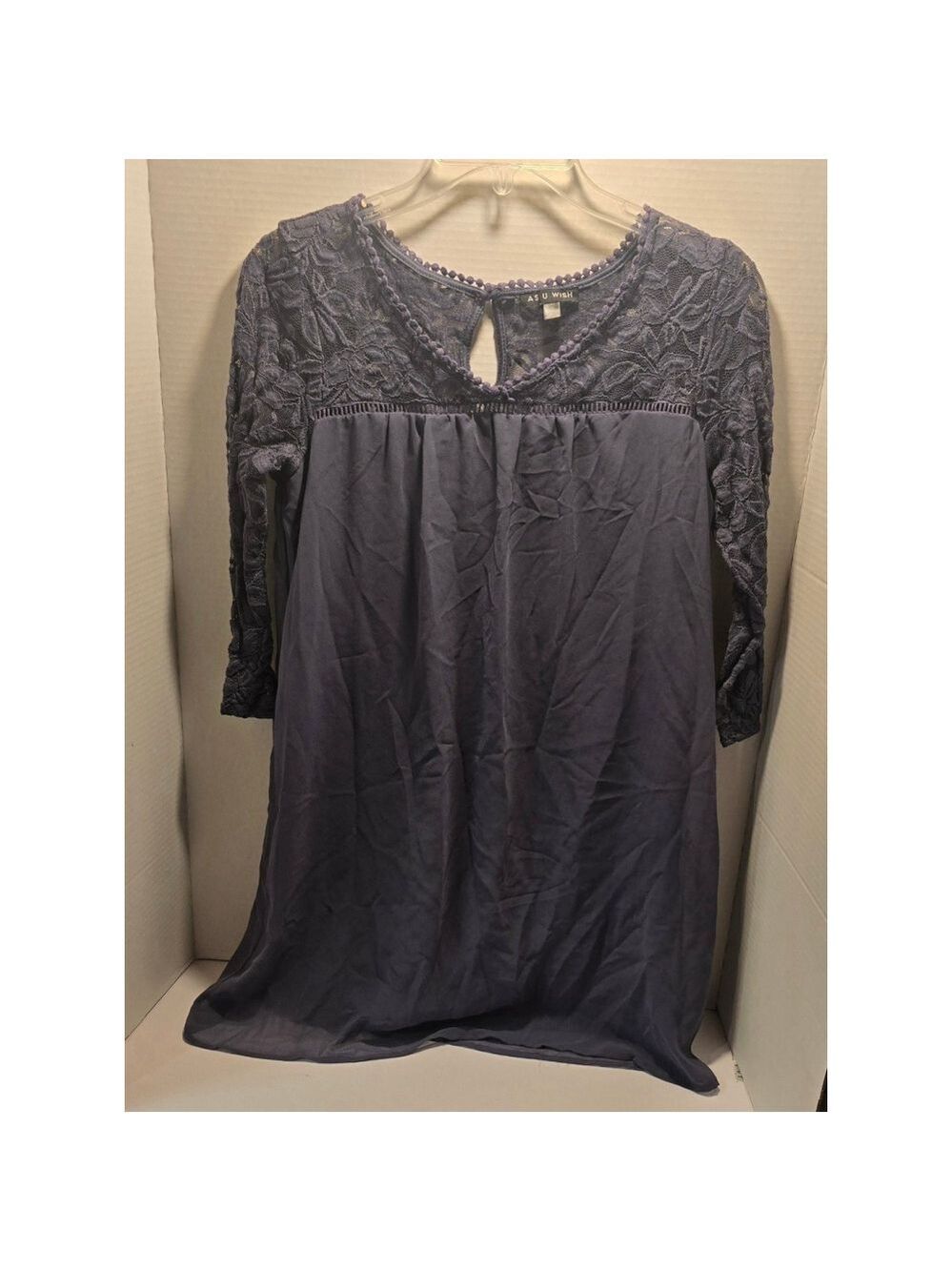 As U Wish Women's blouse size small A30